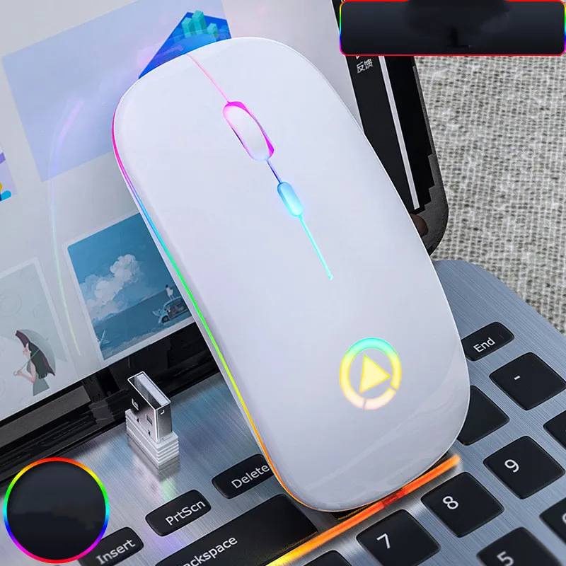 Wireless charging Bluetooth mouse – image 4