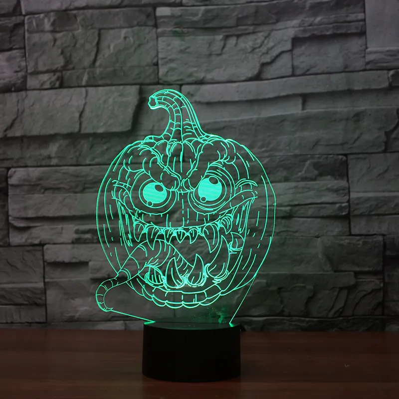 3D lights LED colorful pumpkin lights – image 5