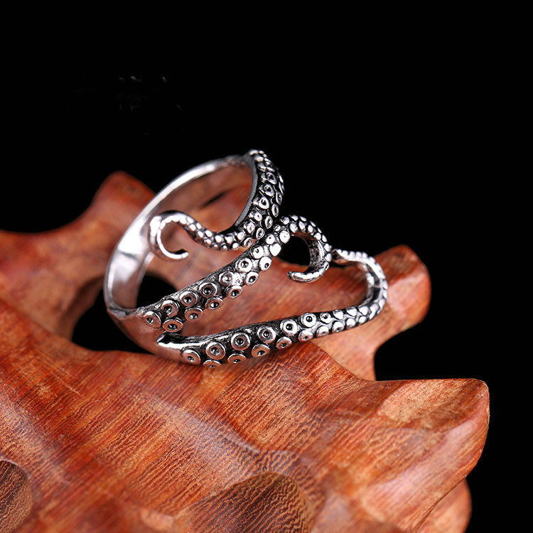 Men's titanium steel ring