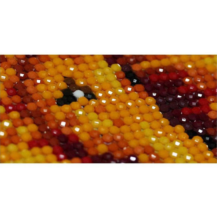 DIY cross stitch wolf decoration painting