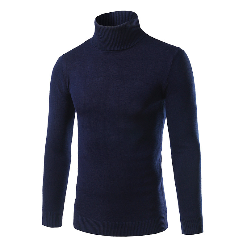 Lapel autumn and winter base sweater sweater