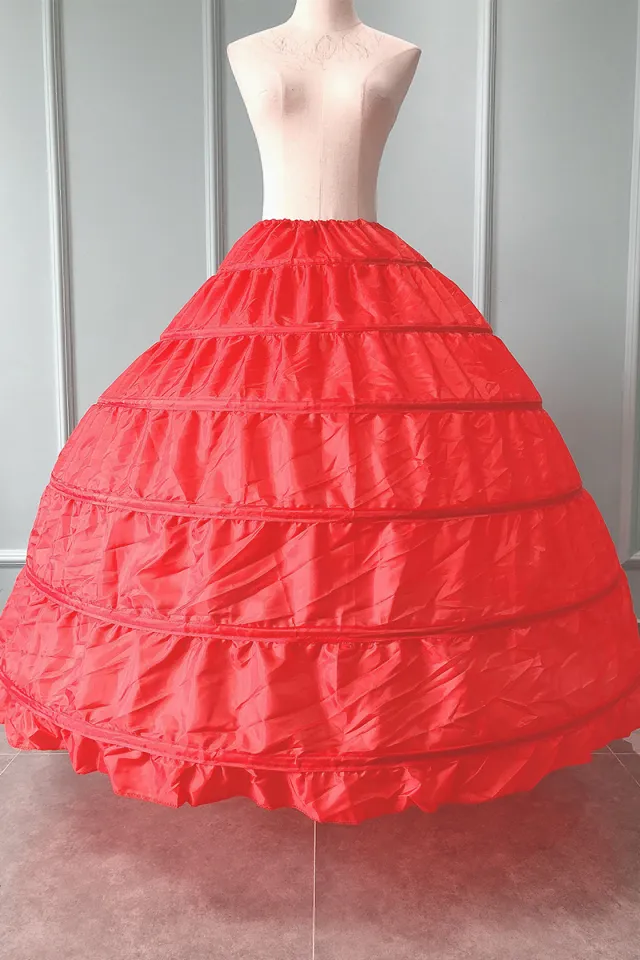 lolita petticoat bridal inner petticoat Red - Shop at LoveMi