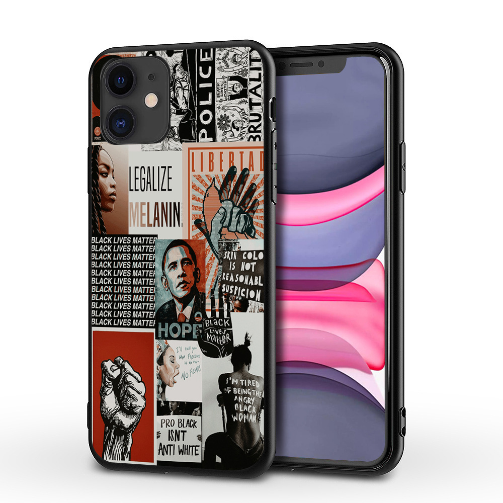 Black people’s life is also a life phone case