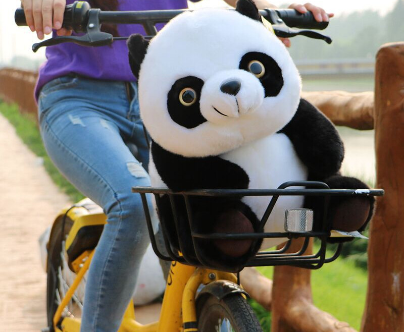 Cat base plush toy simulation panda doll