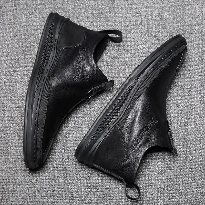 Men's casual leather shoes