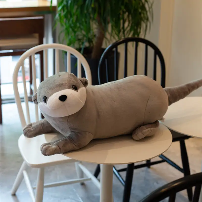 Sea otter doll pillow