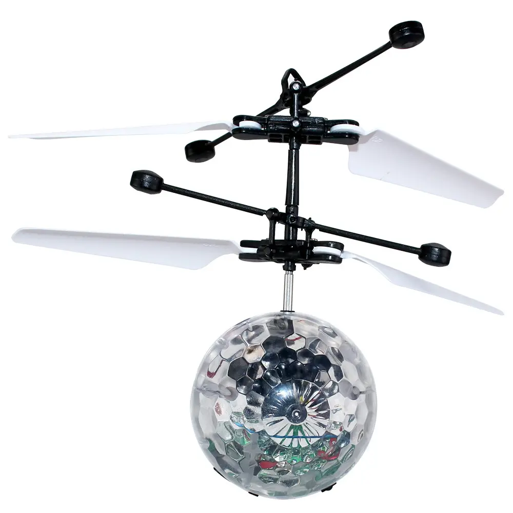 Colorful Induction Crystal Ball Suspension Light Electric