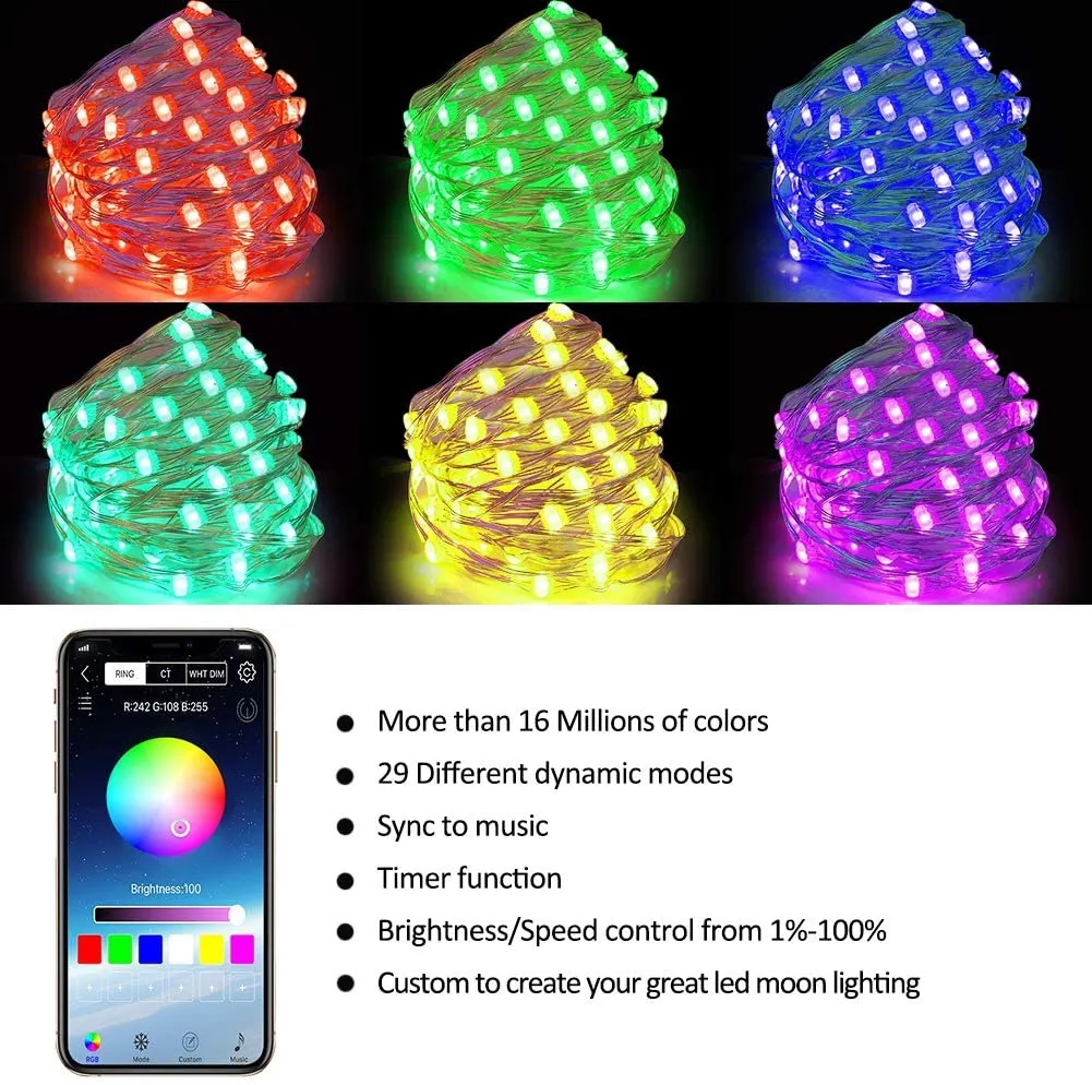 New Bluetooth Christmas Tree Decoration Light – image 3