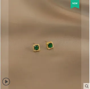 Simple and Small 925 Silver Stud Earrings - Shop at LoveMi