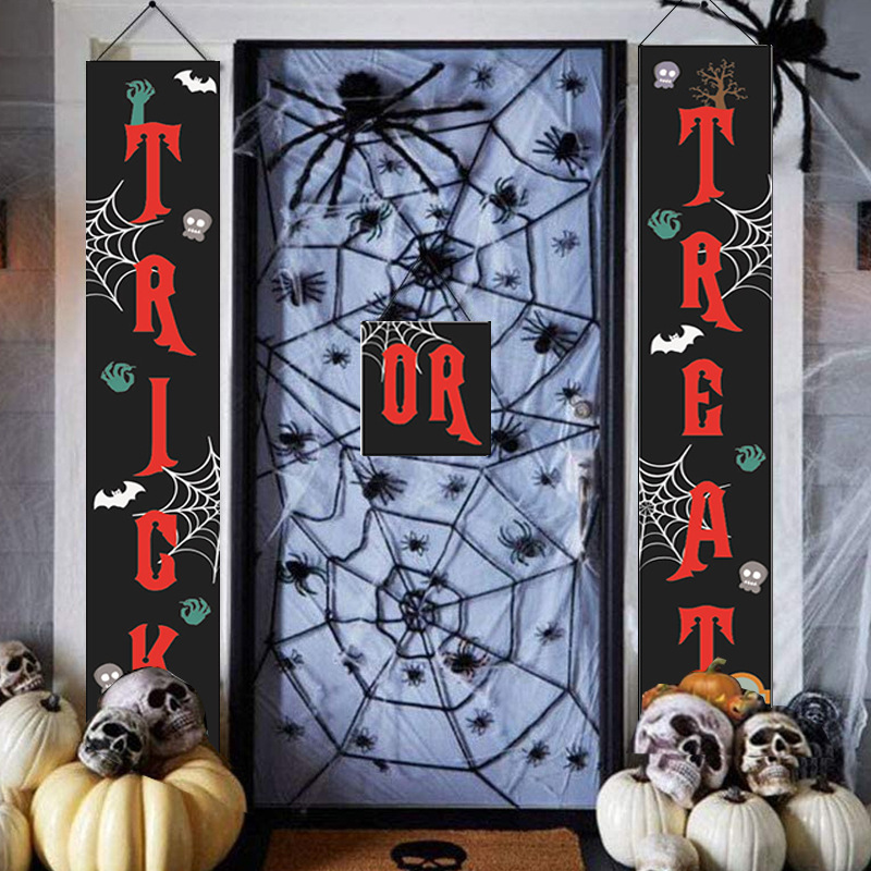 Halloween couplet decoration door couplet banner (XW10