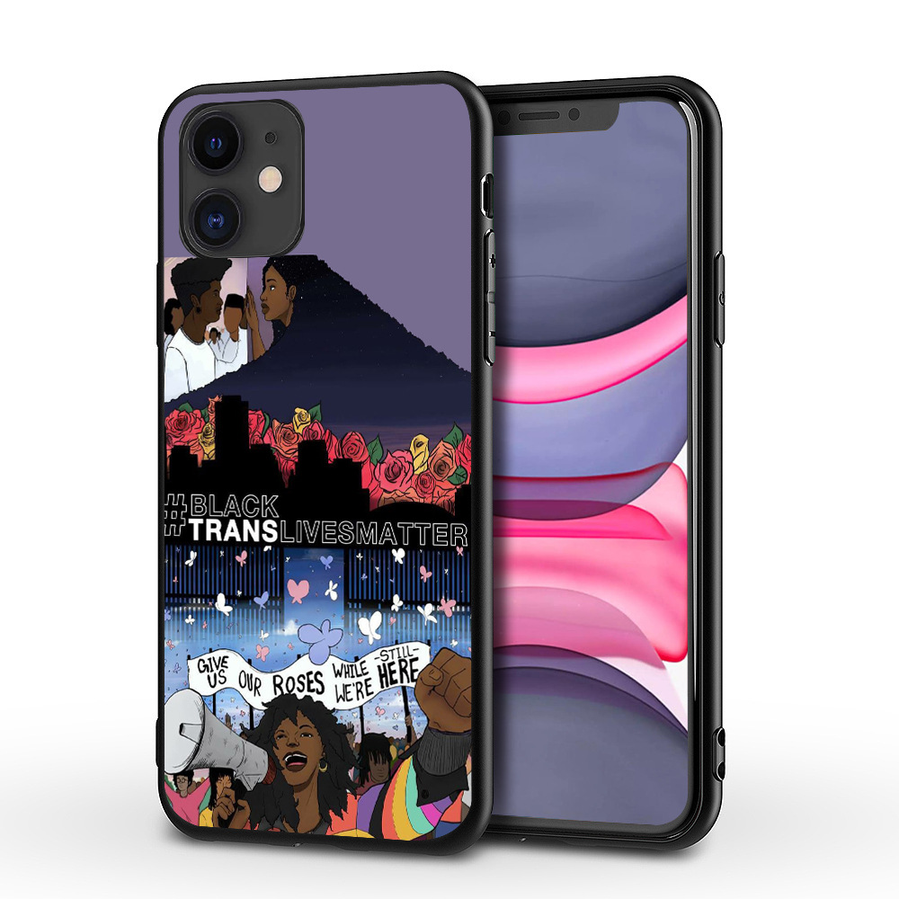 Black people's life is also a life phone case - Image 5