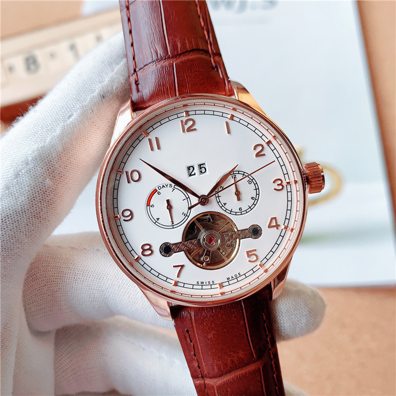 Belt mechanical men's watch