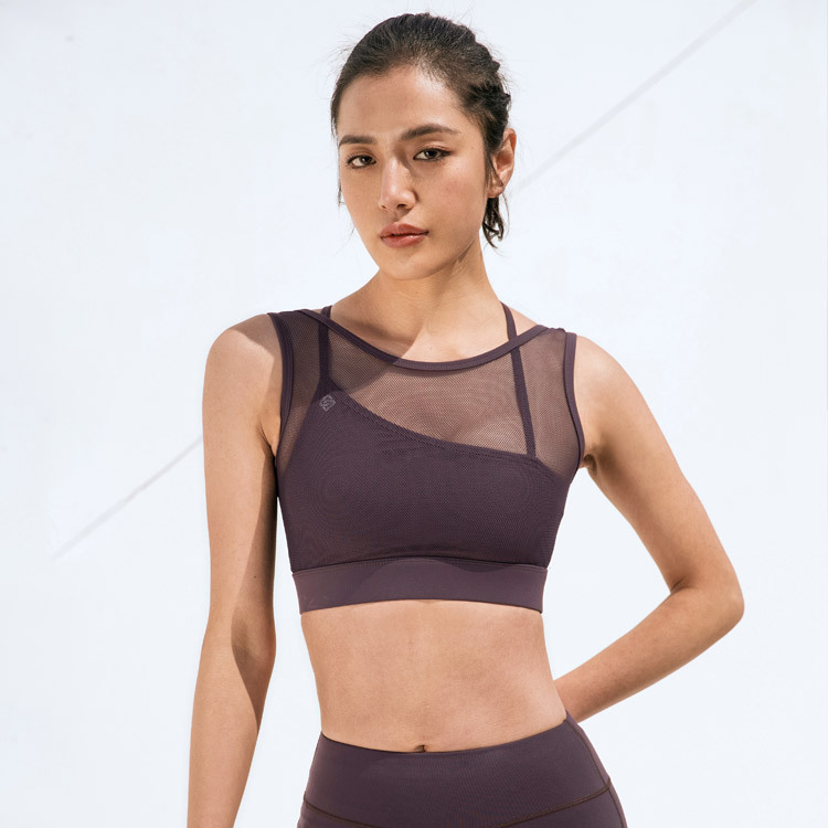 Fitness yoga vest with thin straps