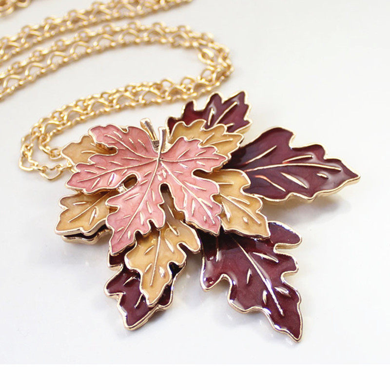 Maple Leaf Necklace