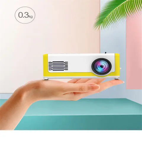Mini Projector Support 1080P YG300 Portable LED Home Theatre
