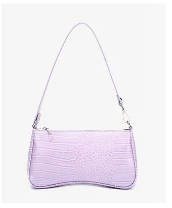 One shoulder baguette Purple - Shop at LoveMi