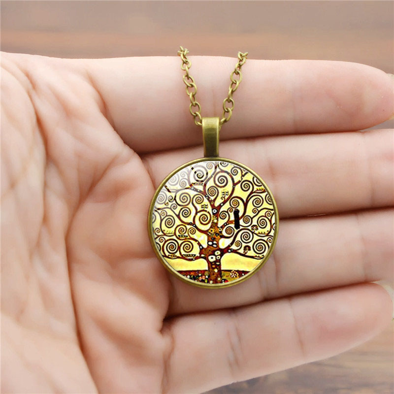 Pendant necklace sweater chain