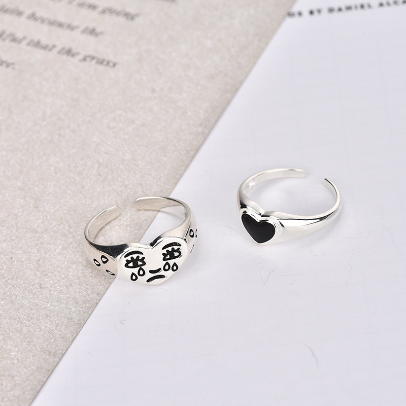 Love simple fashion ring