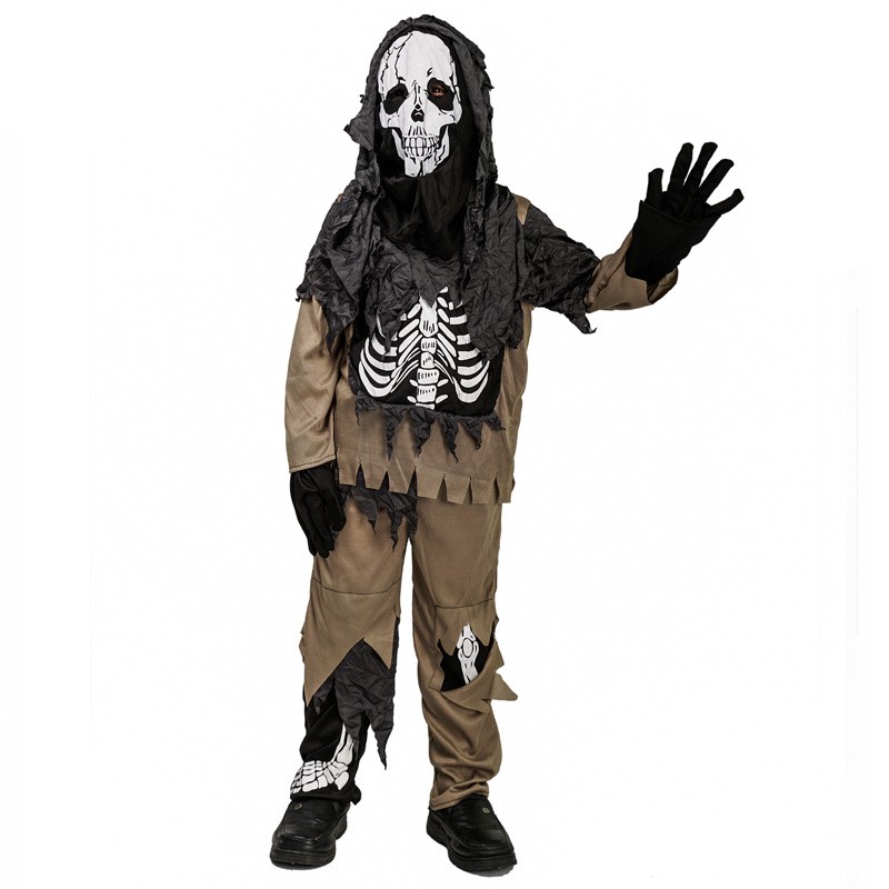 Halloween Scary Little Skull Boy Costume — foto 2