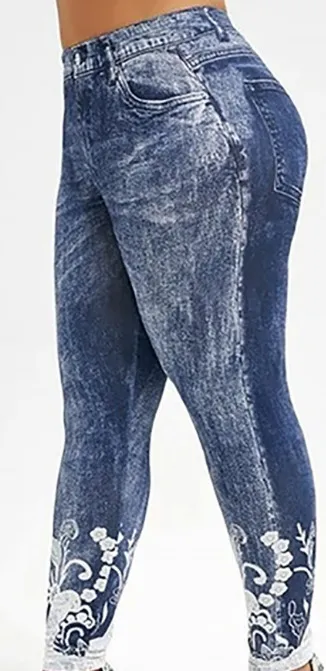 Denim Bottom Pants Blue - Shop at LoveMi