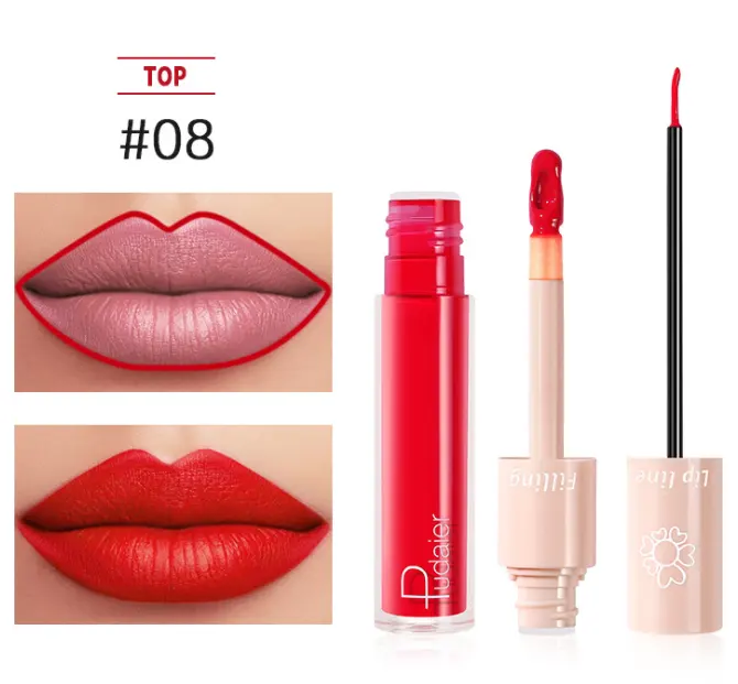 Pudaier Dual Lipstick Lip Gloss Liquid
