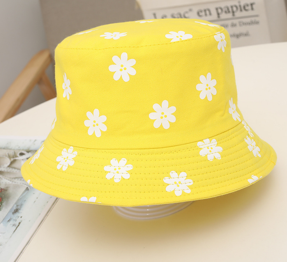 Short brim double-sided fisherman hat