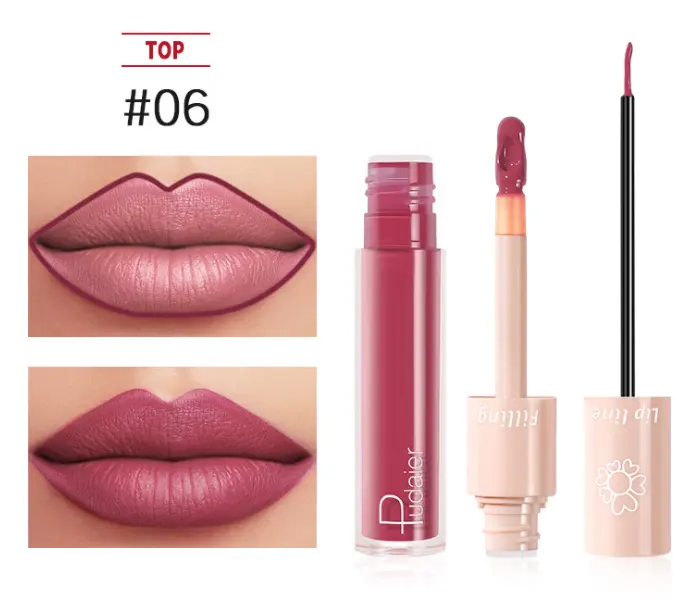 Pudaier Dual Lipstick Lip Gloss Liquid
