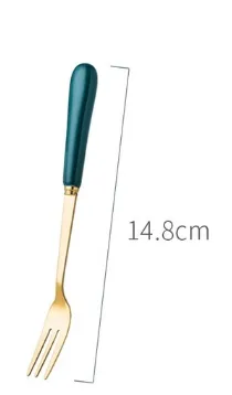 Stainless steel cutlery - Fork Small - View 1