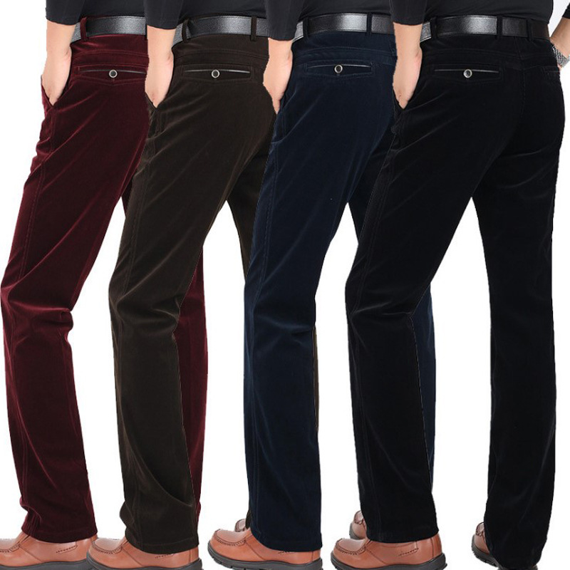 Men's corduroy casual pants