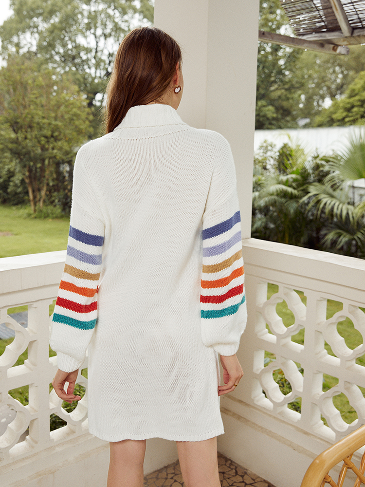 Fashion casual loose knit skirt