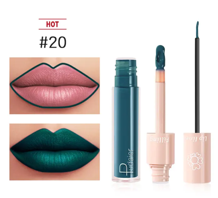Pudaier Dual Lipstick Lip Gloss Liquid