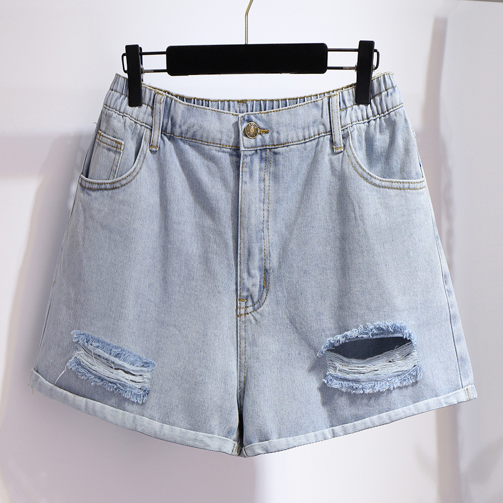 Wide-leg a-line hot pants