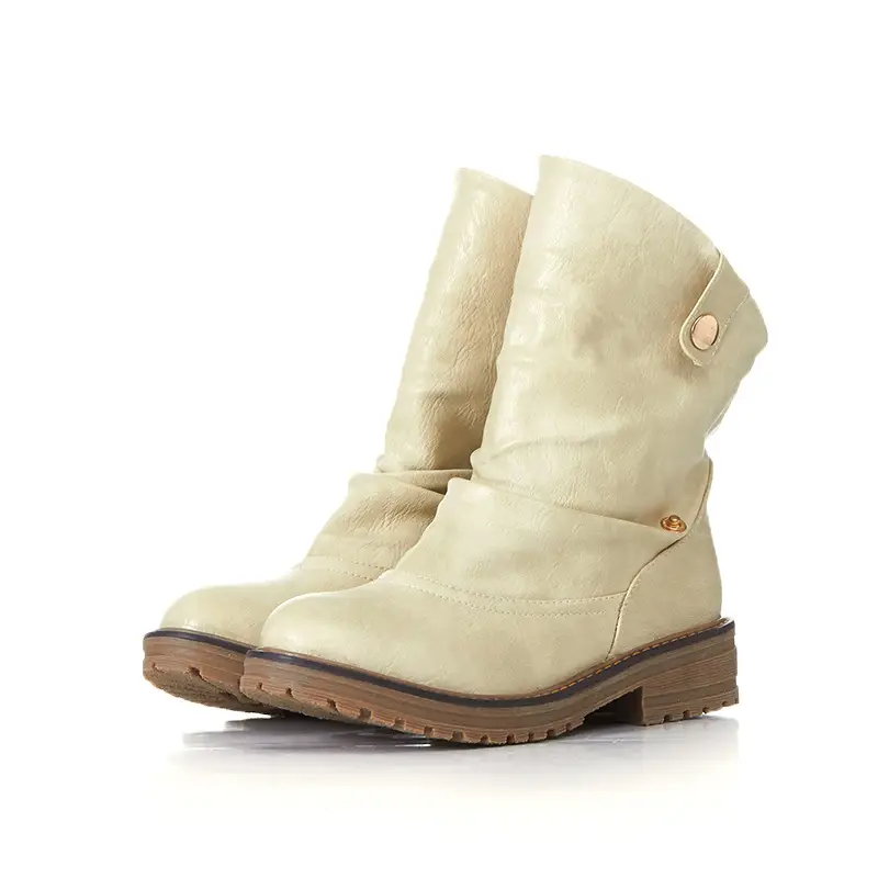 Winter autumn boots for female new round