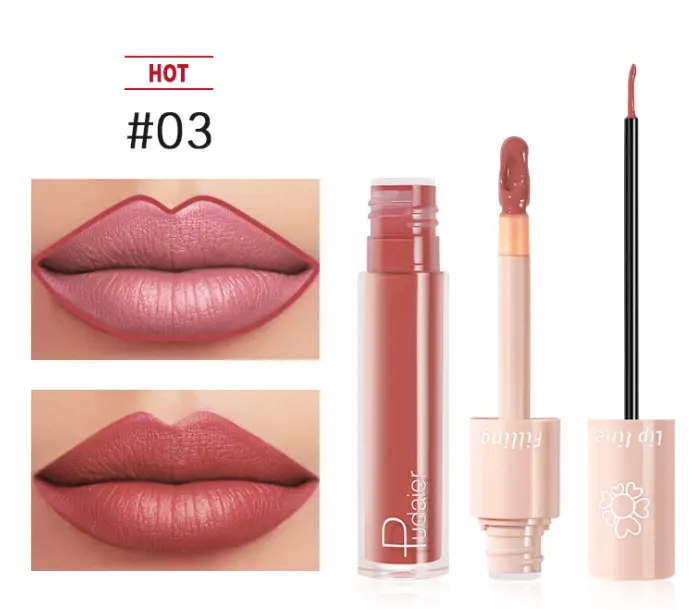 Pudaier Dual Lipstick Lip Gloss Liquid