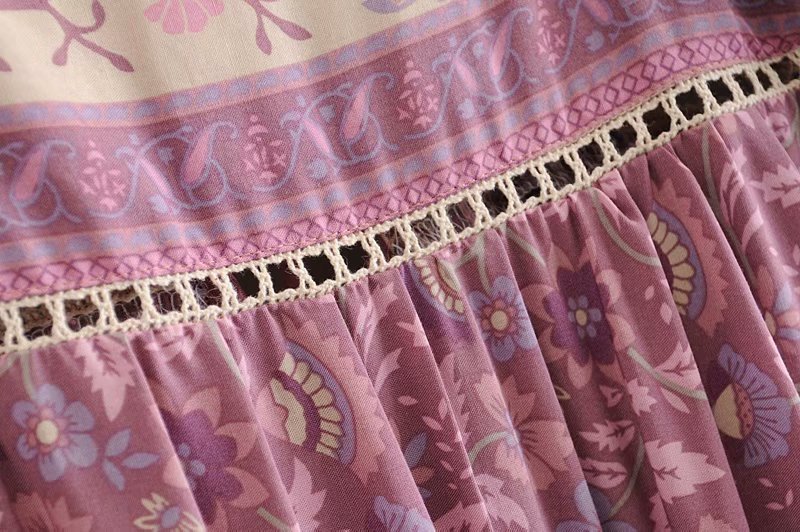 Positioning flower stitching lace shirt