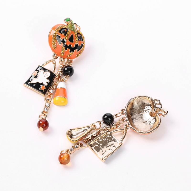 Pumpkin Drop Earrings