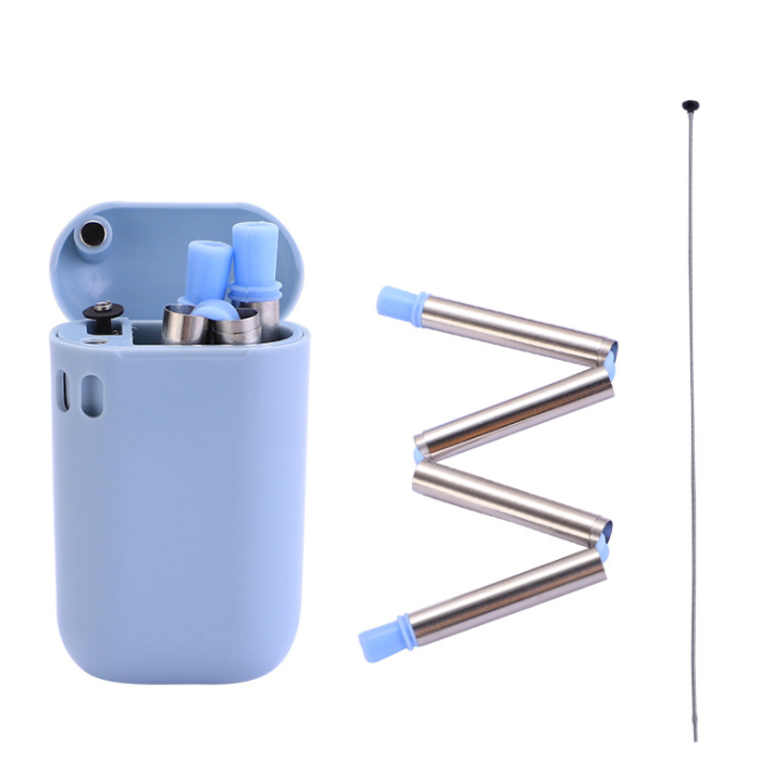 Stainless steel 304 folding straw