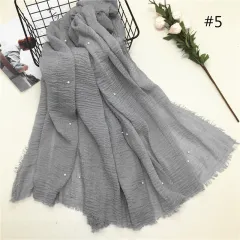 Women's shawl cap with wrinkled scarf - 5 Style - View 1