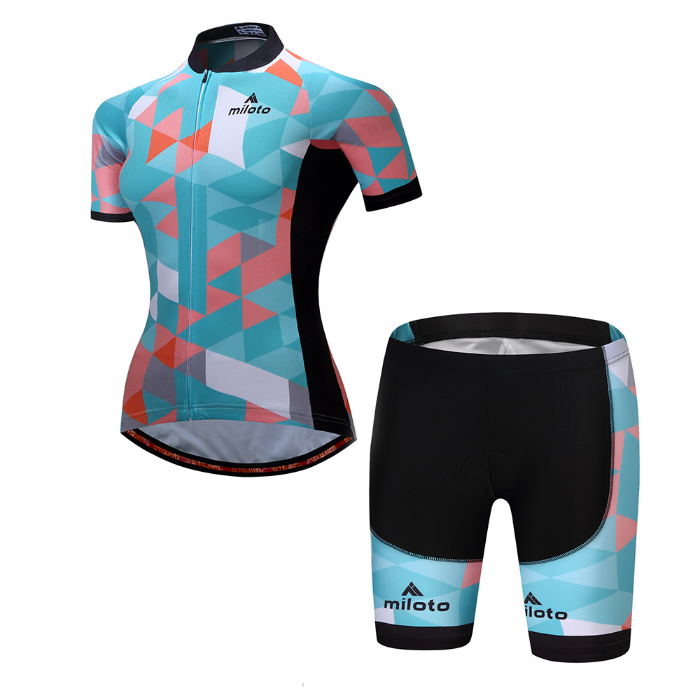 Breathable ladies cycling suit