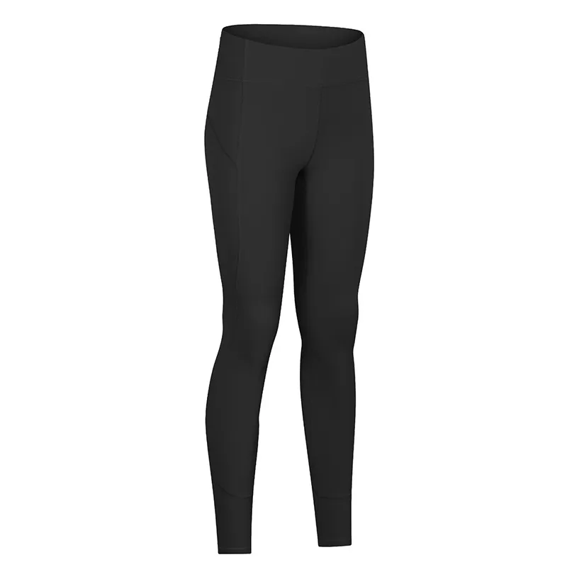 Women's three-dimensional stitching hip-lifting yoga pants - Black
