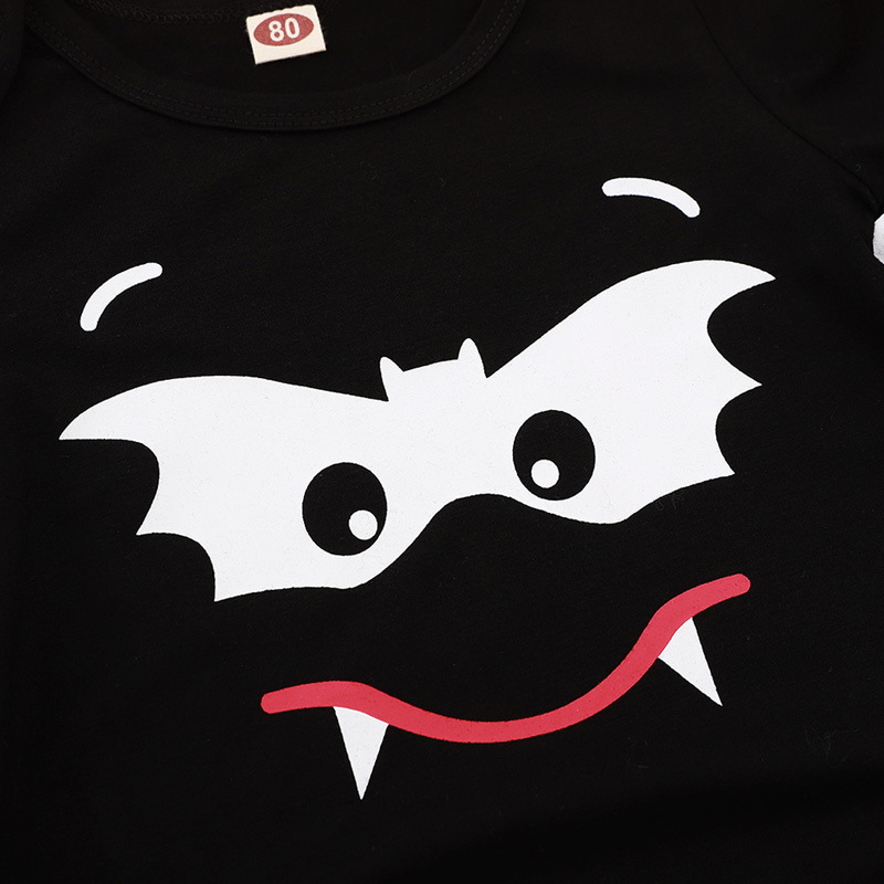 Batman print baby suit