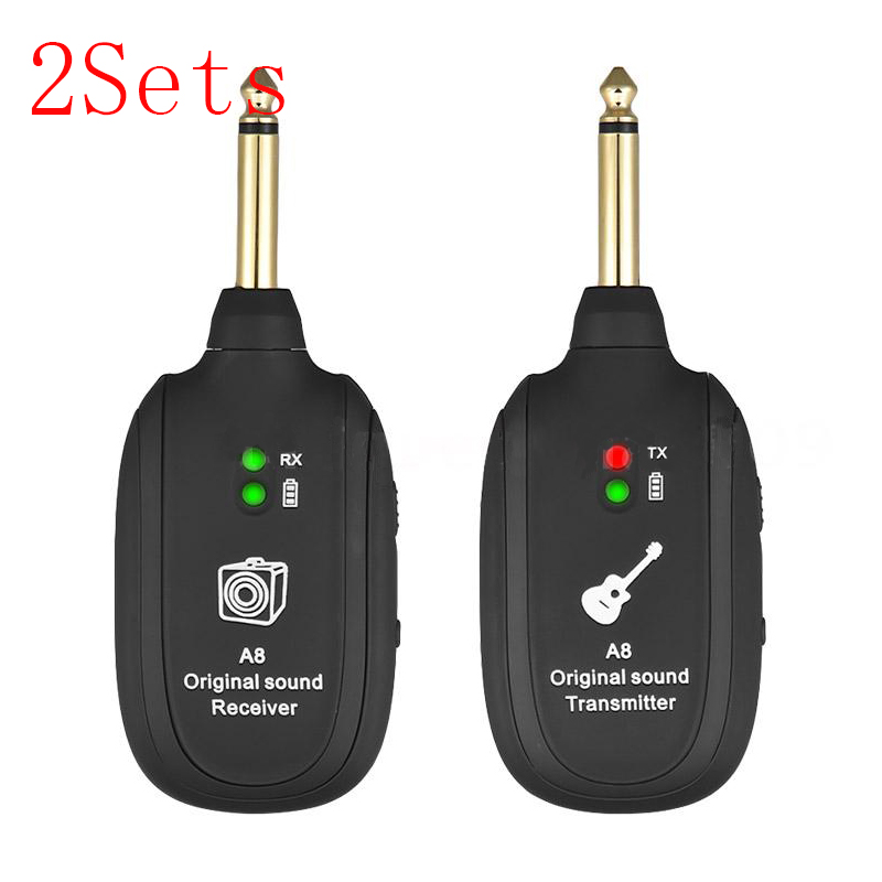 A8 guitar electric torch wireless transmitter and receiver