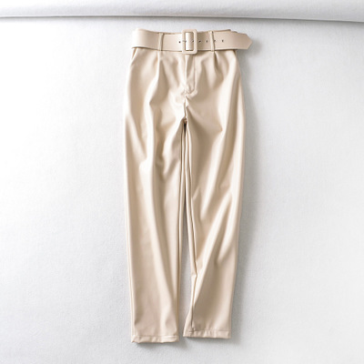 Hot ladies leather pants White - Shop at LoveMi