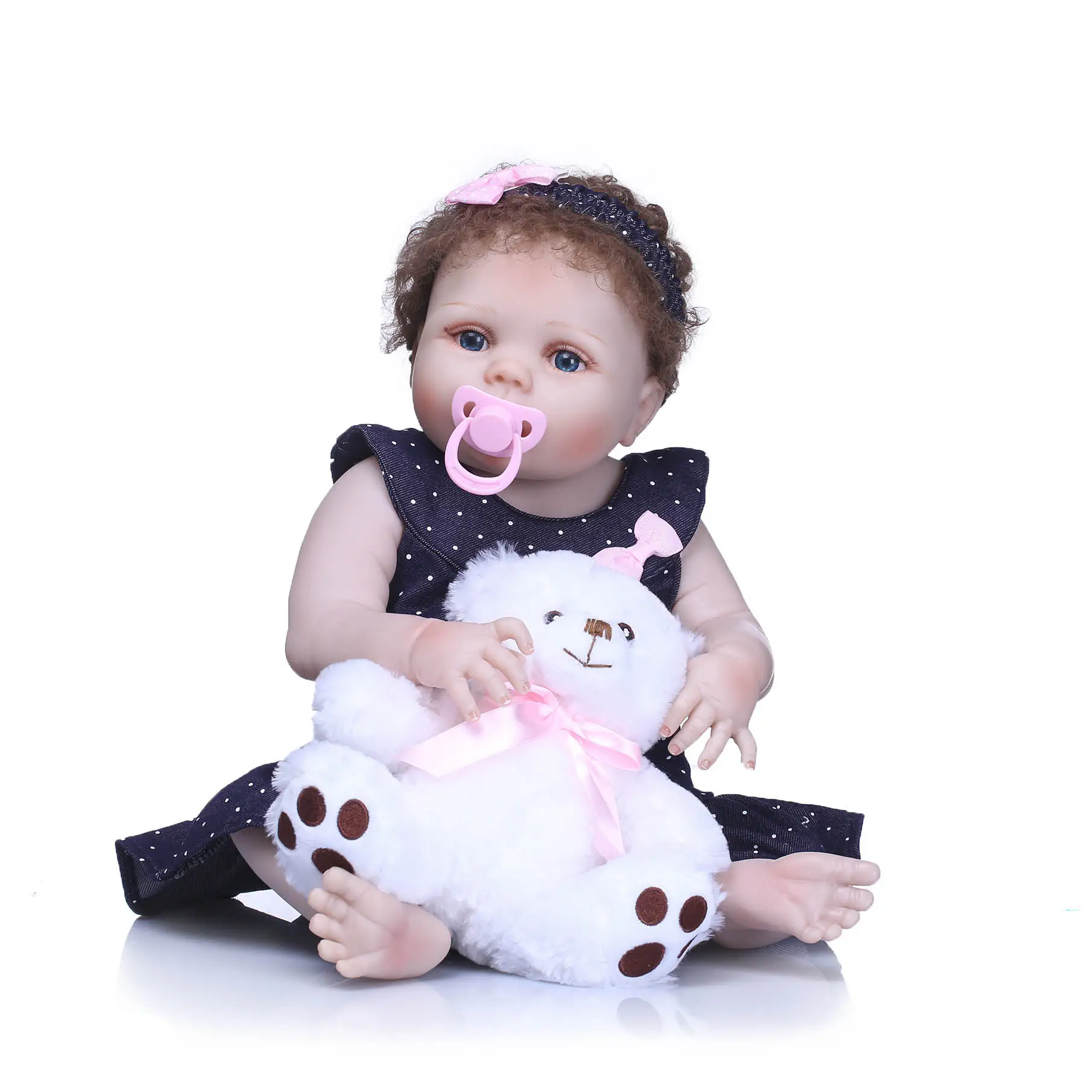 Full glue can be bathed in water simulation baby doll