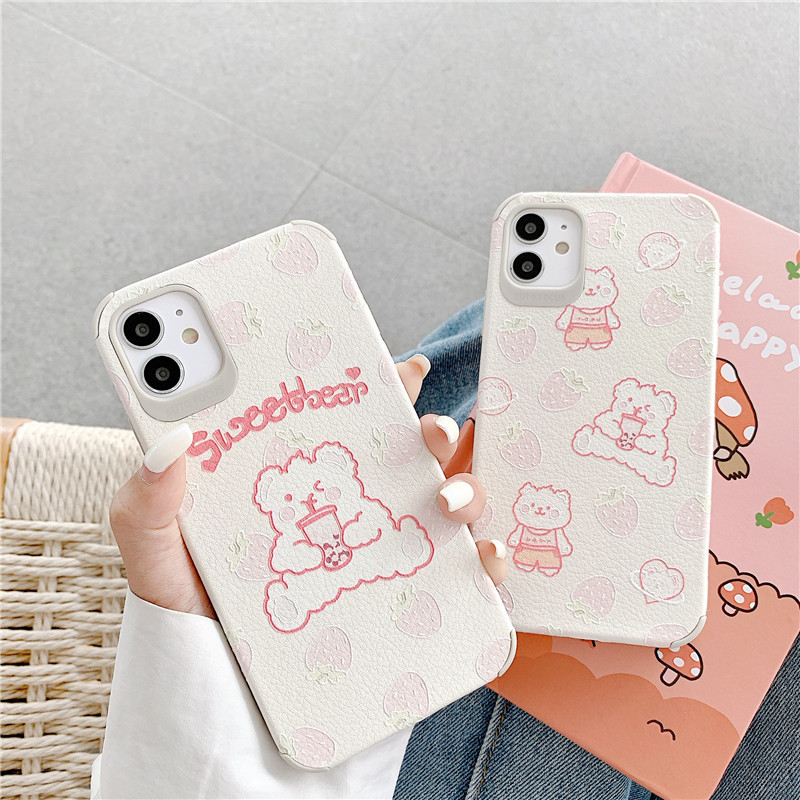 Compatible with Apple , Bear mobile phone case - Image 3