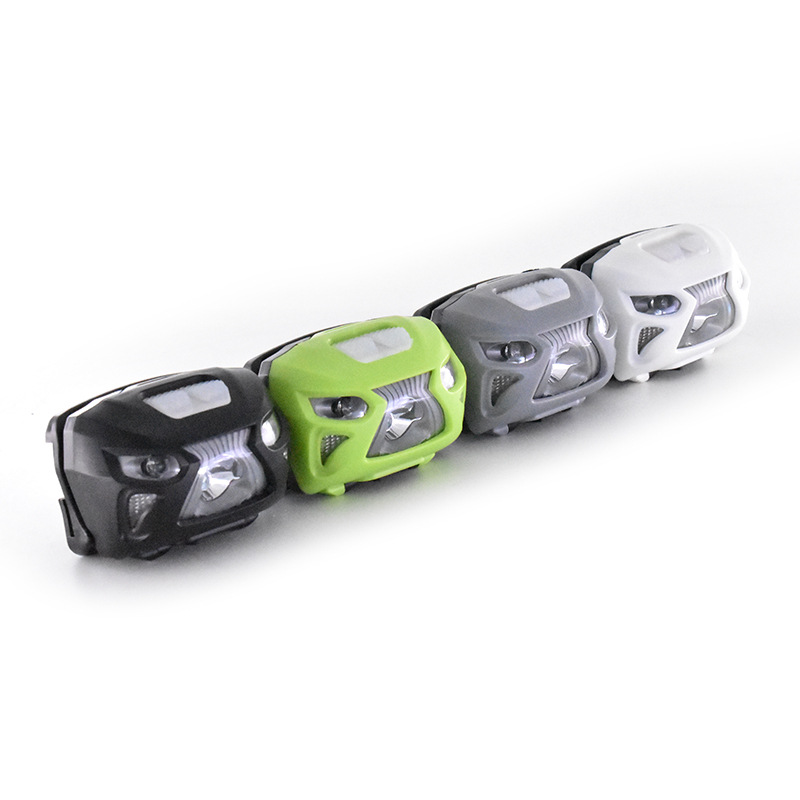 Head-mounted sensor headlight
