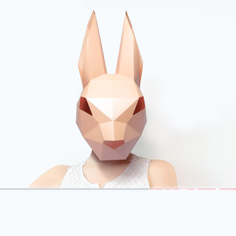 Halloween bunny face ornament (Rabbit)