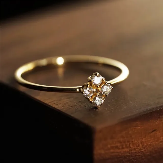 Four heart rings in the night sky Gold - Shop at LoveMi