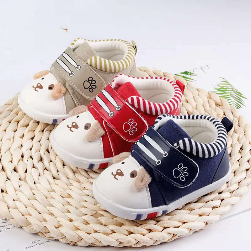Baby Cartoon Toddler Shoes Non-slip Toe Cap