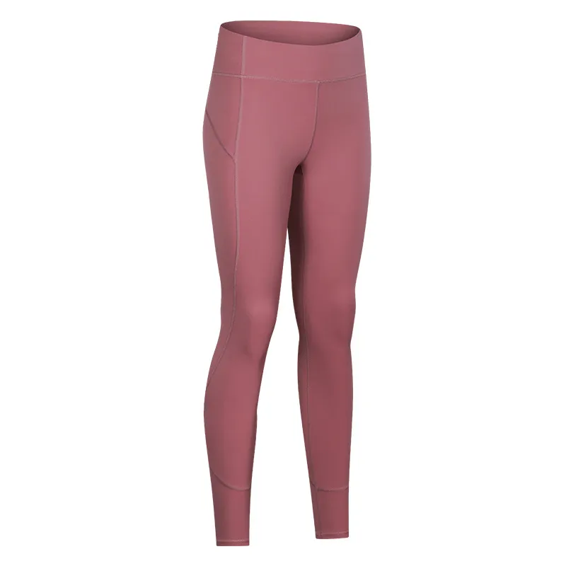Women's three-dimensional stitching hip-lifting yoga pants - Pink
